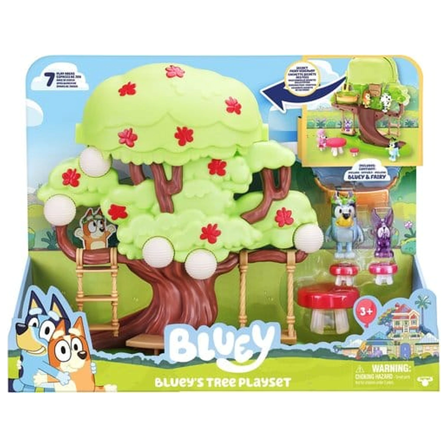 Bluey Playset Drevo fotografija izdelka