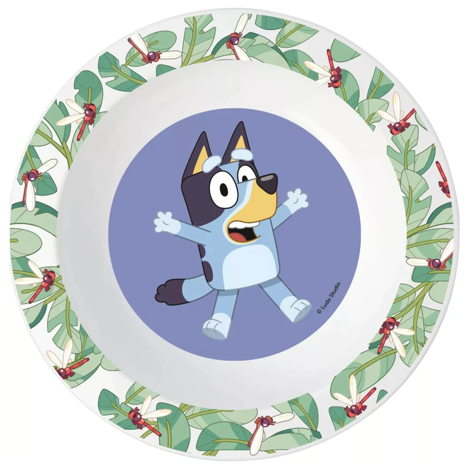 Bluey Tropical micro globok krožnik 16 cm fotografija izdelka