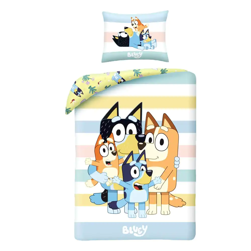 Bluey Komplet prevleke za odejo Ver. 2 140 x 200 cm / 70 x 90 cm fotografija izdelka