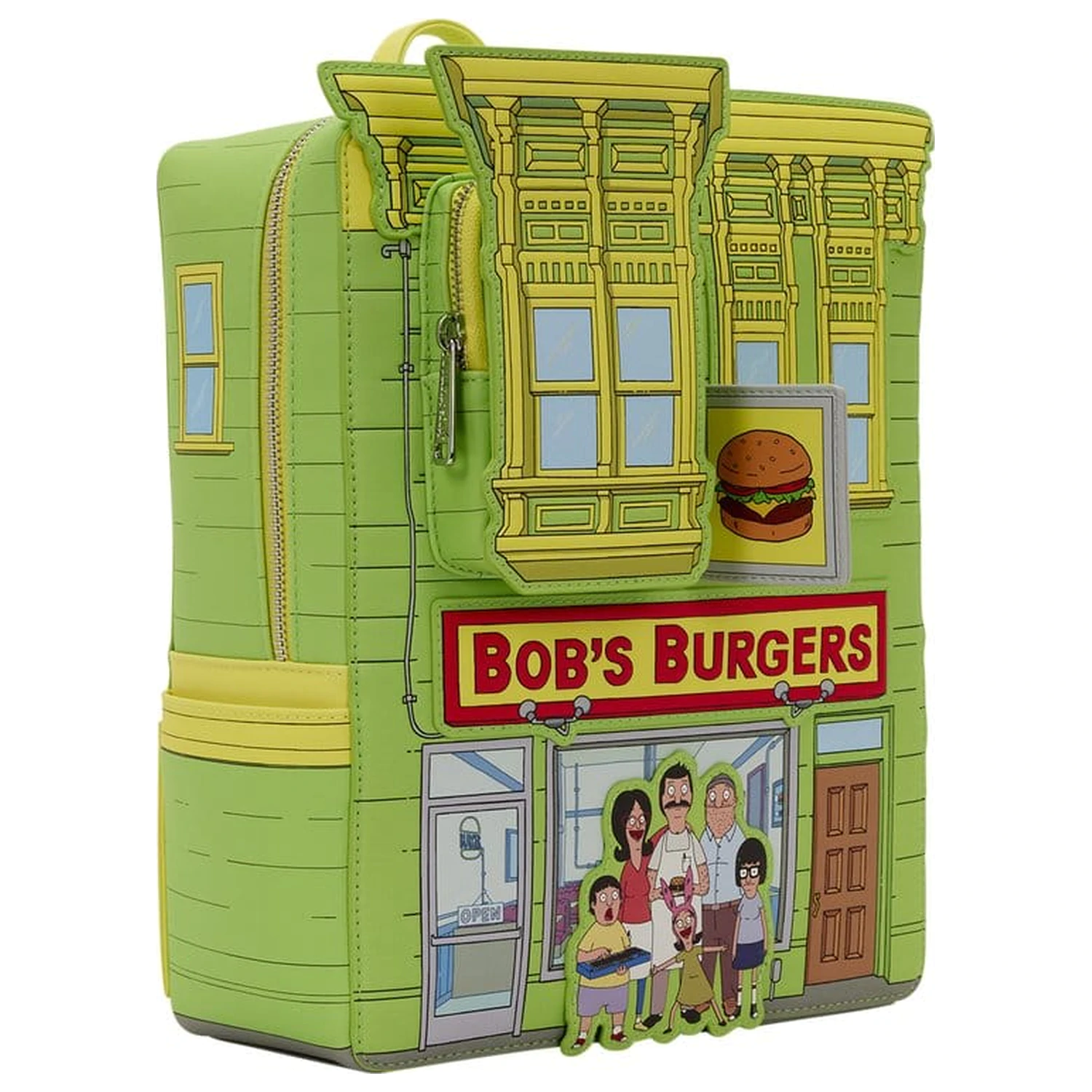 Bob's Burgers by Loungefly Torba s prečko in denarnico za kovance Restaurant fotografija izdelka