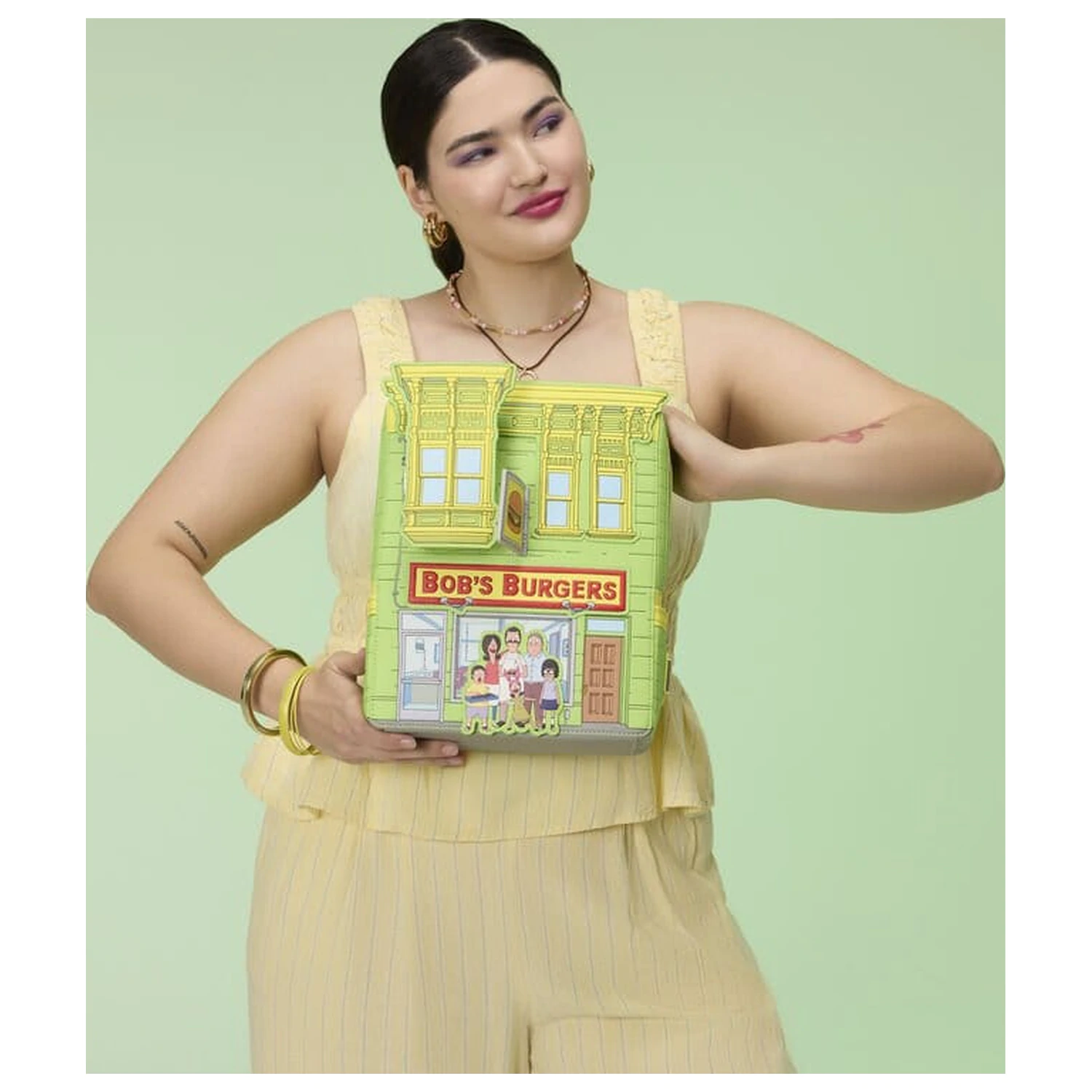 Bob's Burgers by Loungefly Torba s prečko in denarnico za kovance Restaurant fotografija izdelka