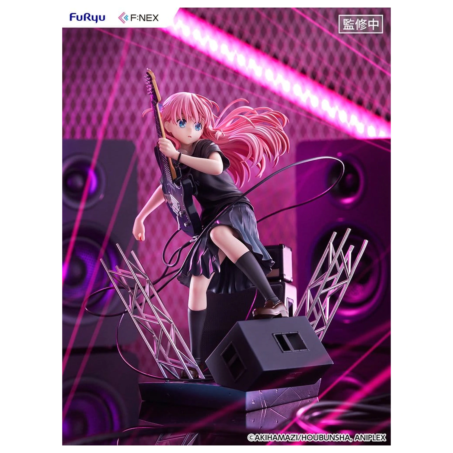 Bocchi the Rock! F:NEX PVC figura 1/7 Hitori Gotoh Live Ver. 24 cm fotografija izdelka