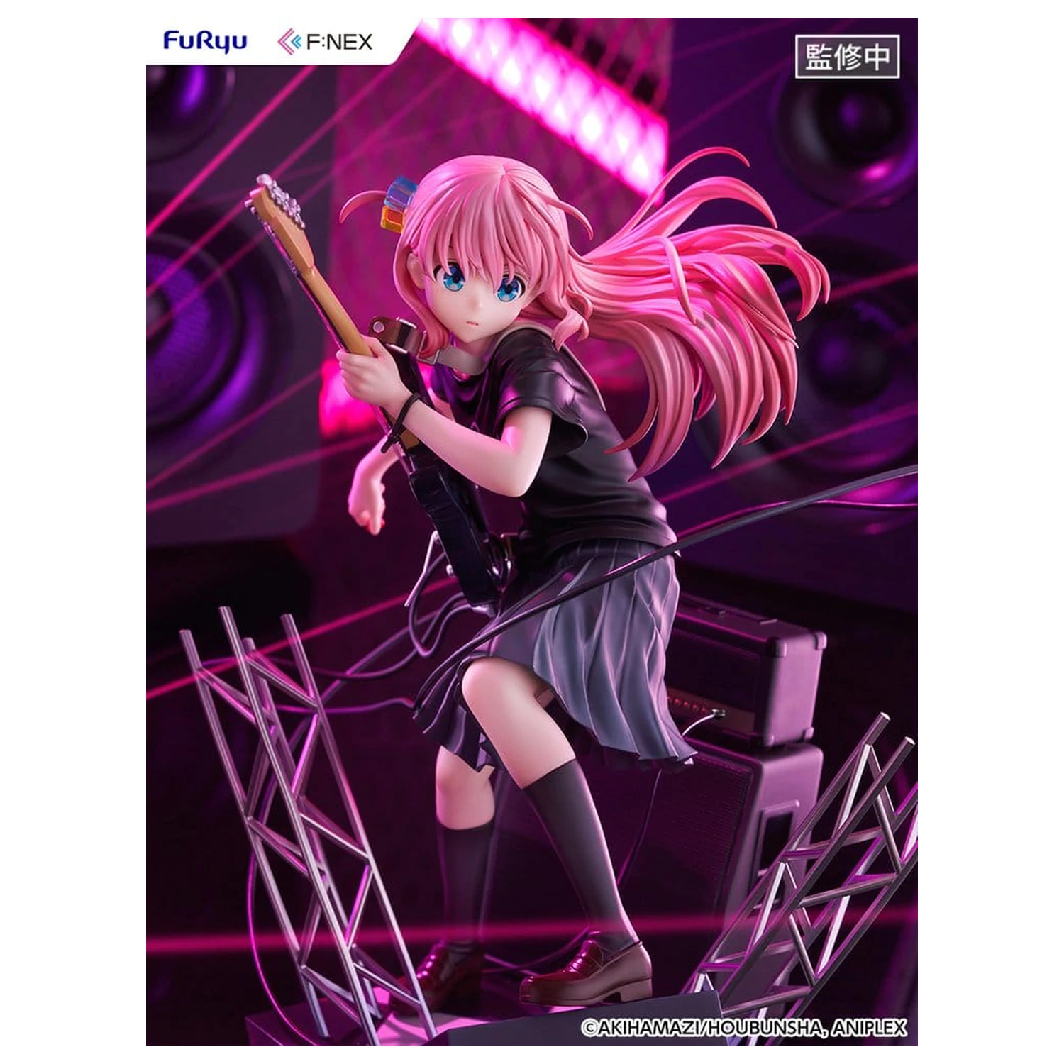 Bocchi the Rock! F:NEX PVC figura 1/7 Hitori Gotoh Live Ver. 24 cm fotografija izdelka