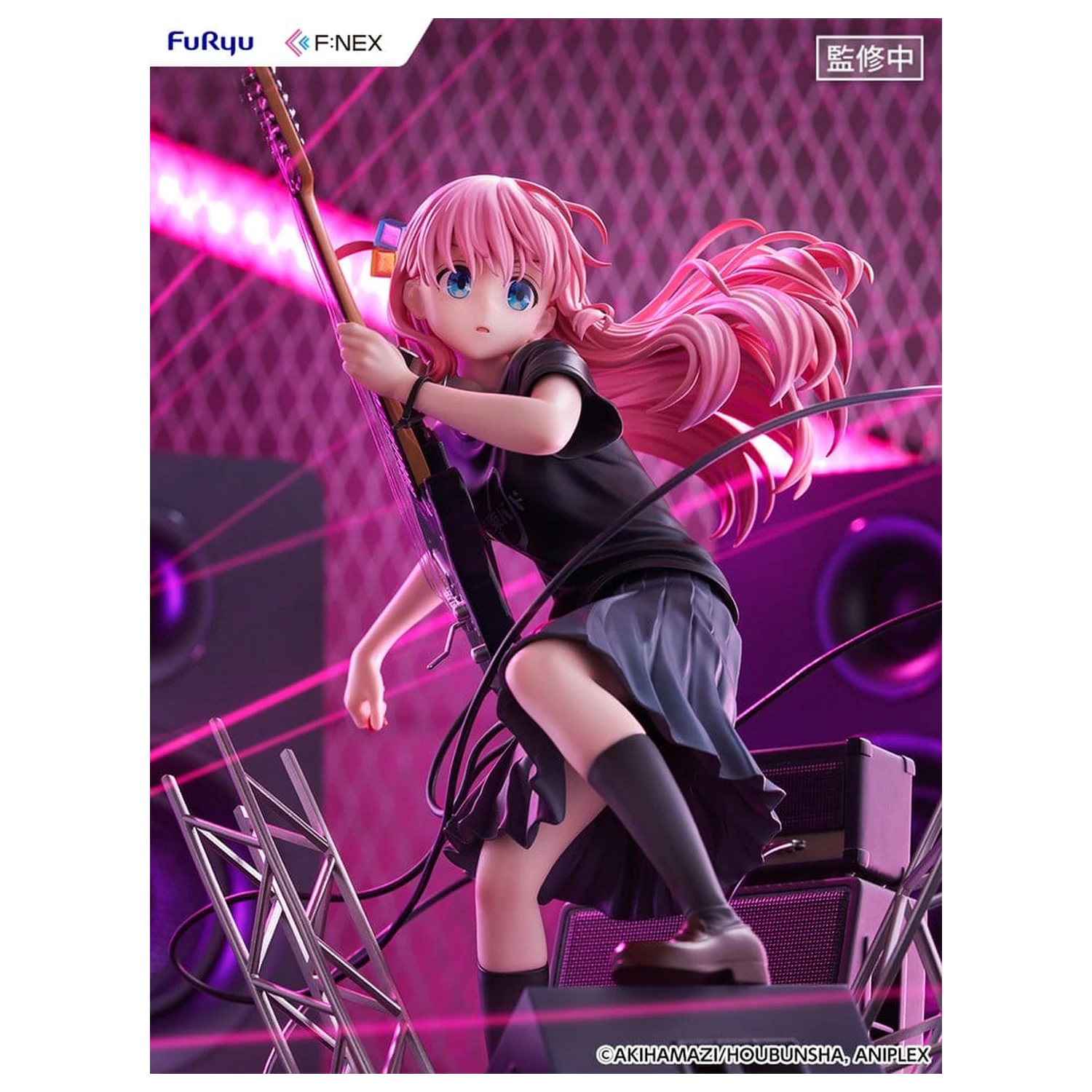 Bocchi the Rock! F:NEX PVC figura 1/7 Hitori Gotoh Live Ver. 24 cm fotografija izdelka