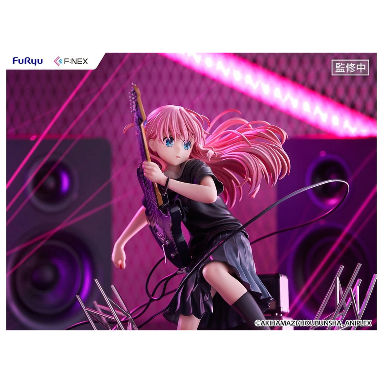 Bocchi the Rock! F:NEX PVC figura 1/7 Hitori Gotoh Live Ver. 24 cm fotografija izdelka