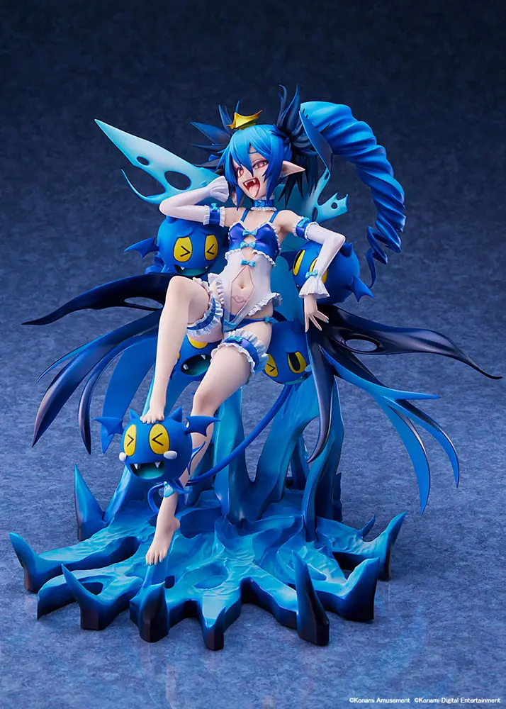 Bombergirl PVC Kip 1/7 Aqua Lewysia Aquablue Vampire Negligee Ver. 25 cm fotografija izdelka