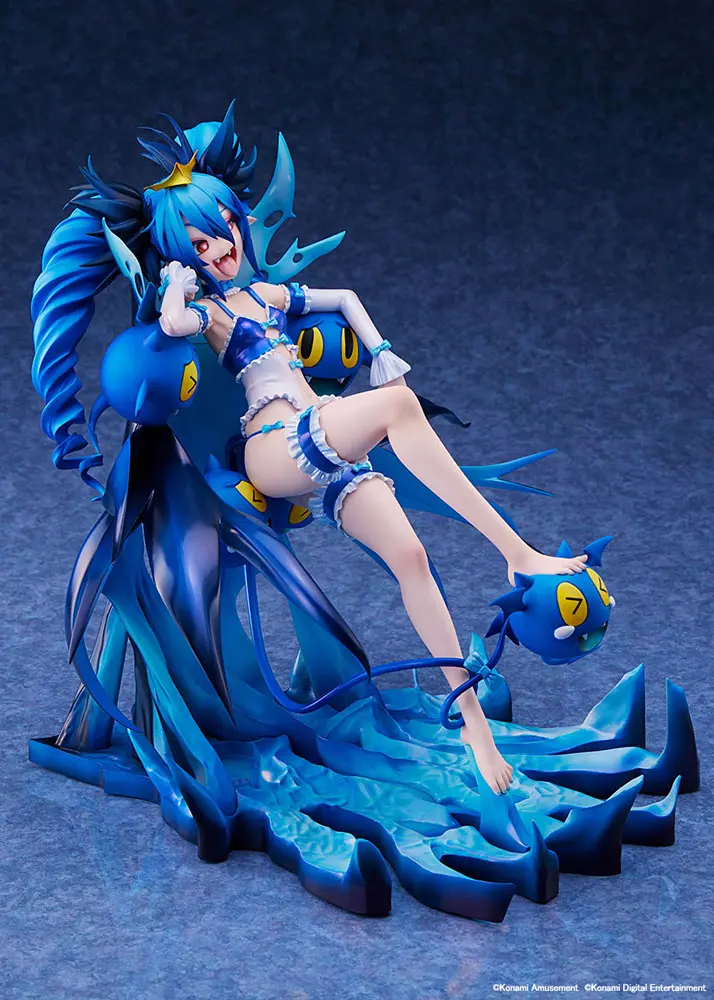 Bombergirl PVC Kip 1/7 Aqua Lewysia Aquablue Vampire Negligee Ver. 25 cm fotografija izdelka