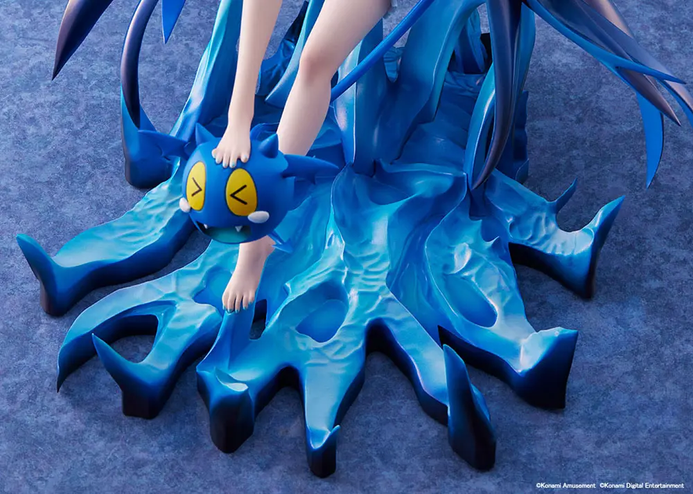 Bombergirl PVC Kip 1/7 Aqua Lewysia Aquablue Vampire Negligee Ver. 25 cm fotografija izdelka