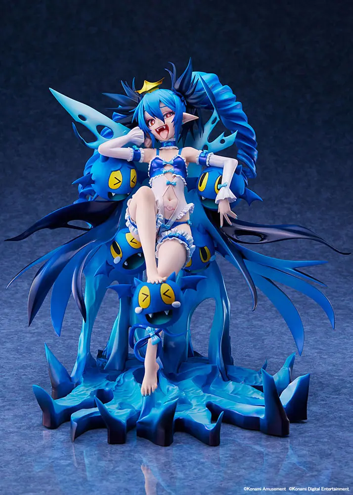 Bombergirl PVC Kip 1/7 Aqua Lewysia Aquablue Vampire Negligee Ver. 25 cm fotografija izdelka