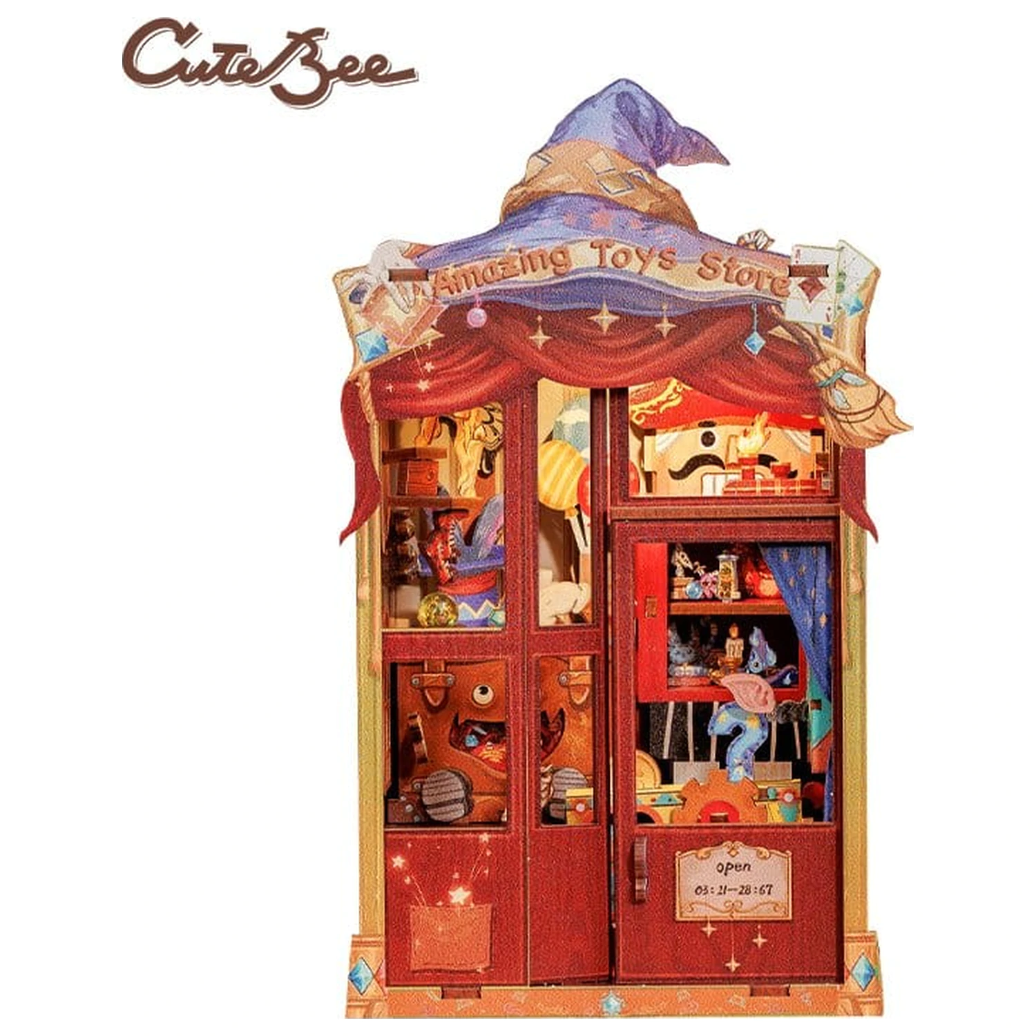 Book Nook Amazing Toy Store 17 x 12 cm  fotografija izdelka