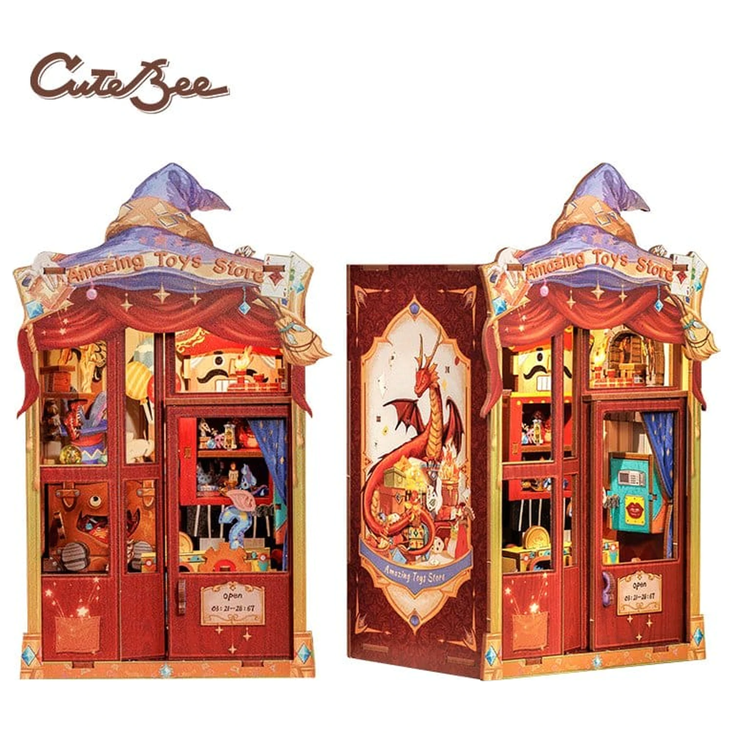 Book Nook Amazing Toy Store 17 x 12 cm  fotografija izdelka