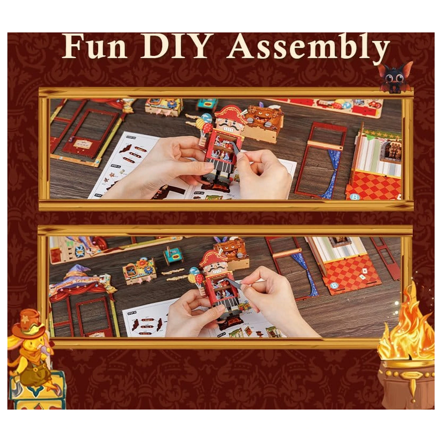 Book Nook Amazing Toy Store 17 x 12 cm  fotografija izdelka