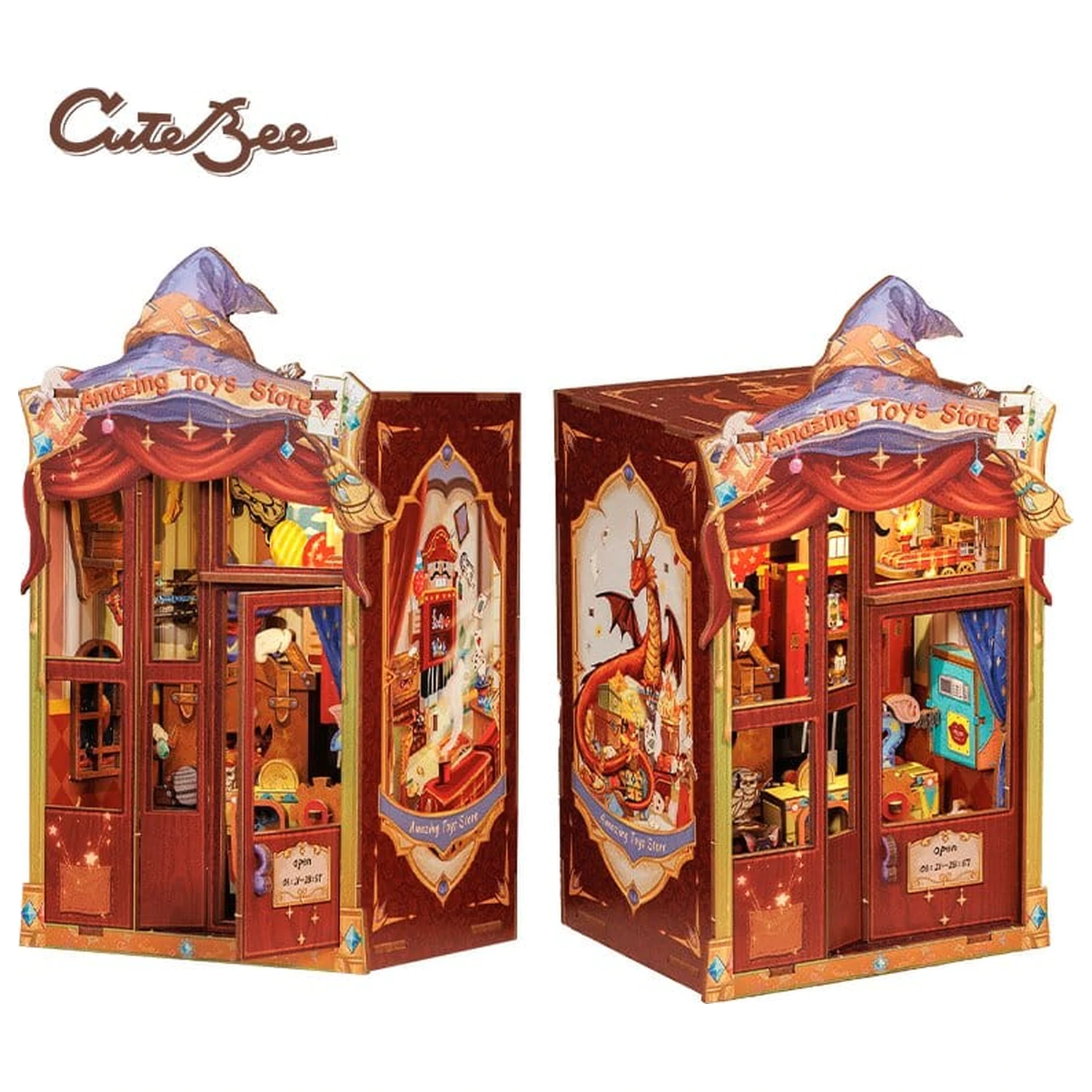 Book Nook Amazing Toy Store 17 x 12 cm  fotografija izdelka