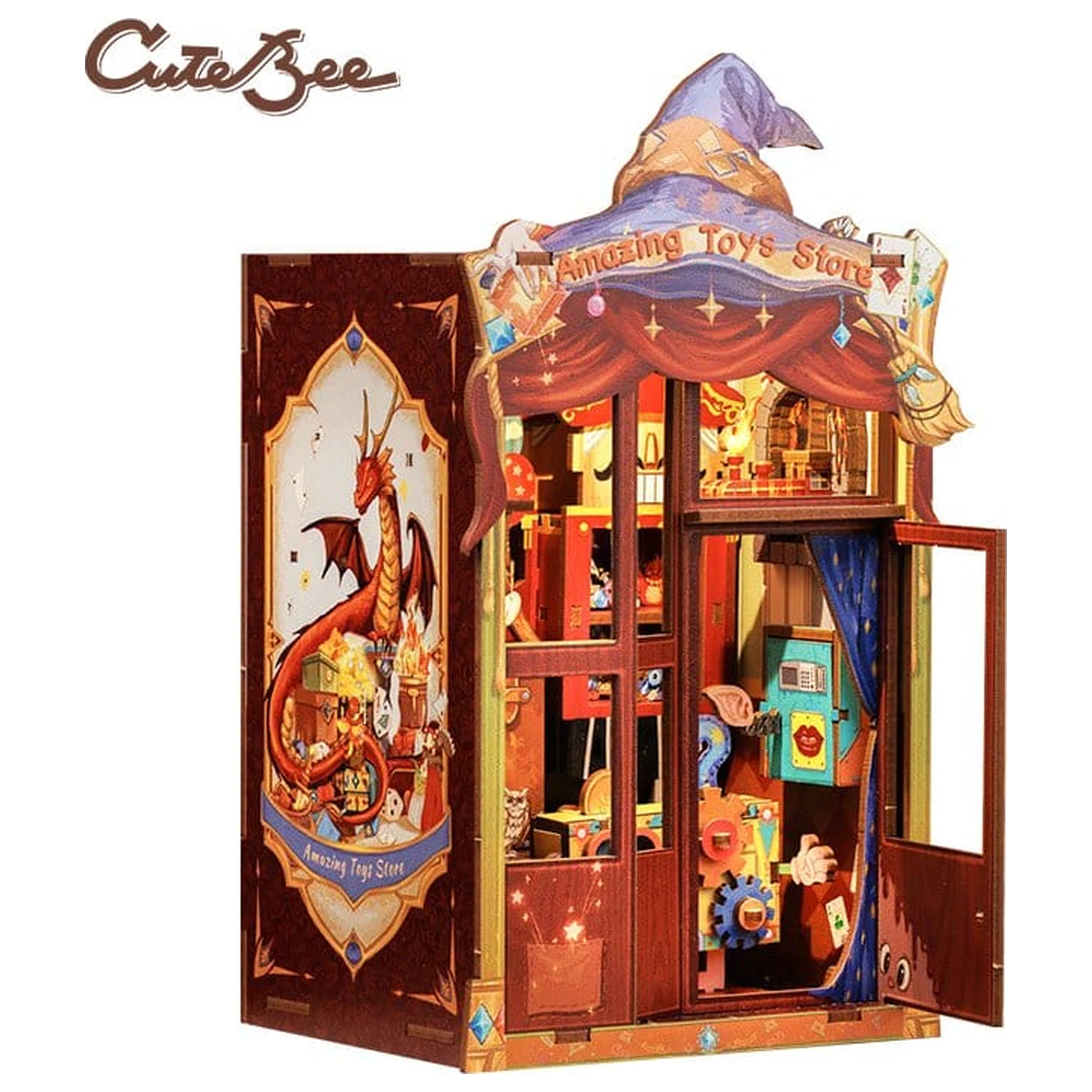 Book Nook Amazing Toy Store 17 x 12 cm  fotografija izdelka