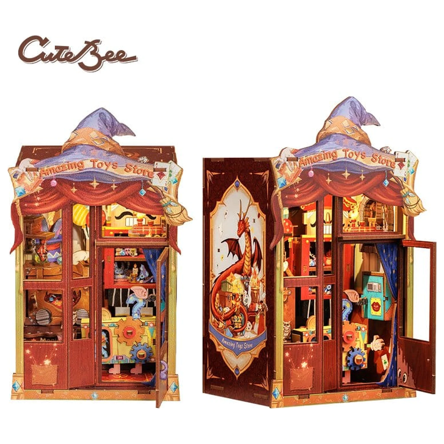 Book Nook Amazing Toy Store 17 x 12 cm  fotografija izdelka