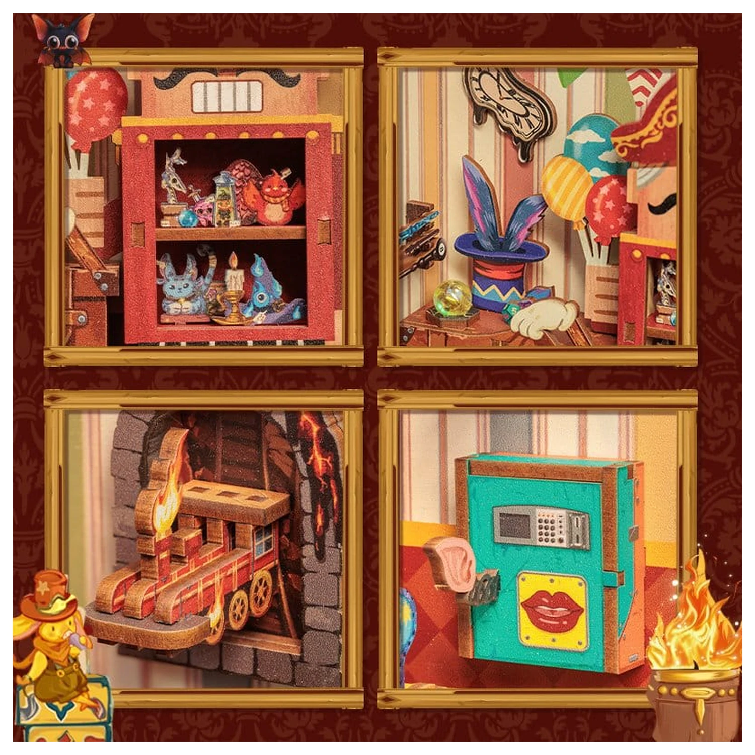 Book Nook Amazing Toy Store 17 x 12 cm  fotografija izdelka
