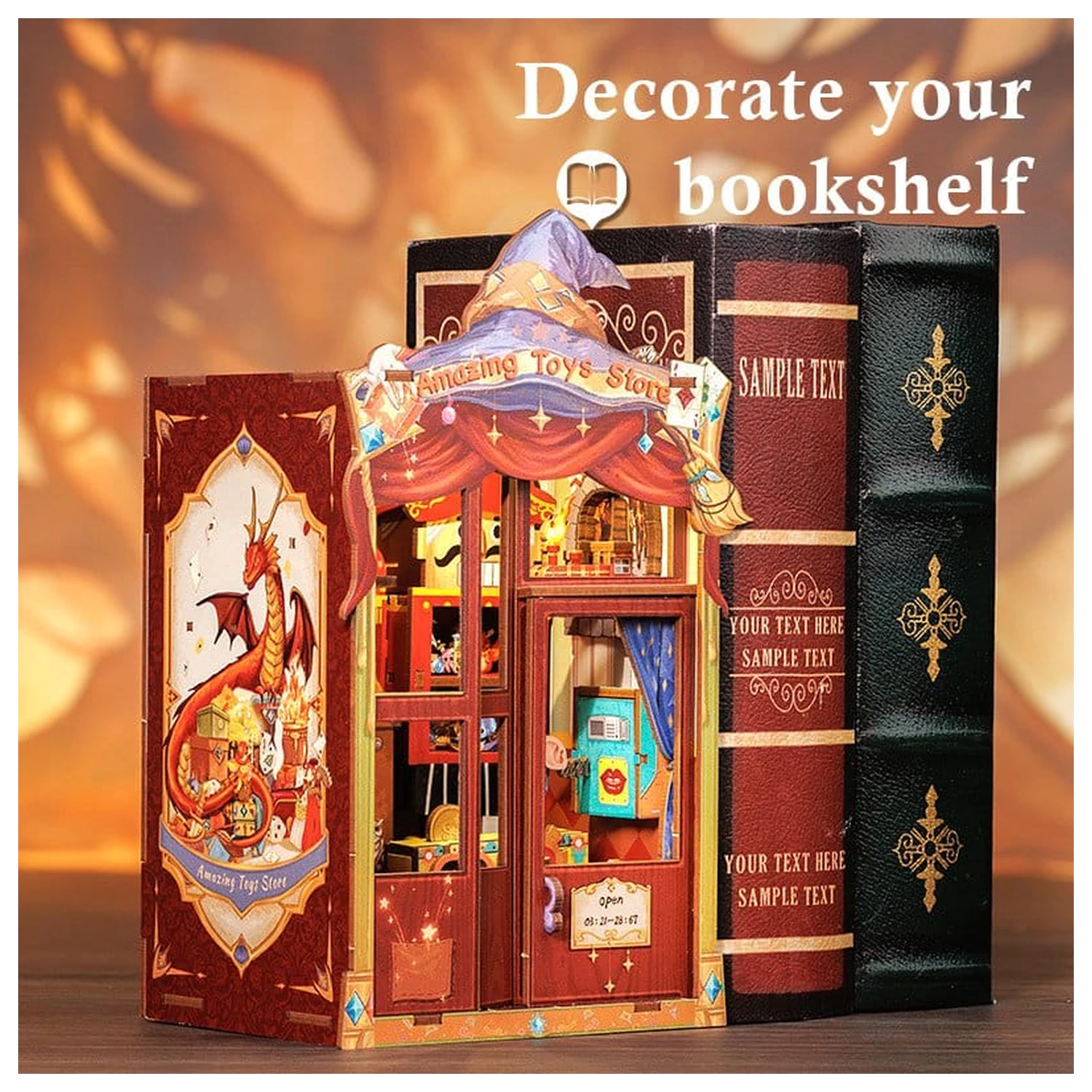 Book Nook Amazing Toy Store 17 x 12 cm  fotografija izdelka