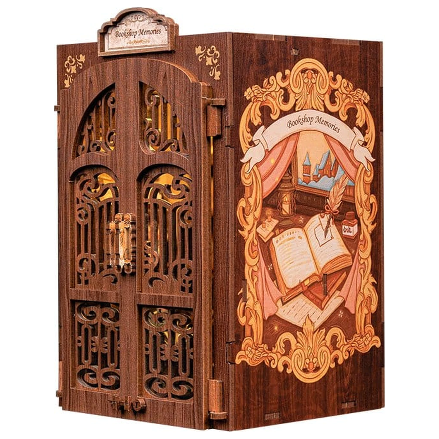 Book Nook Bookshop Memories 17 x 10 cm fotografija izdelka