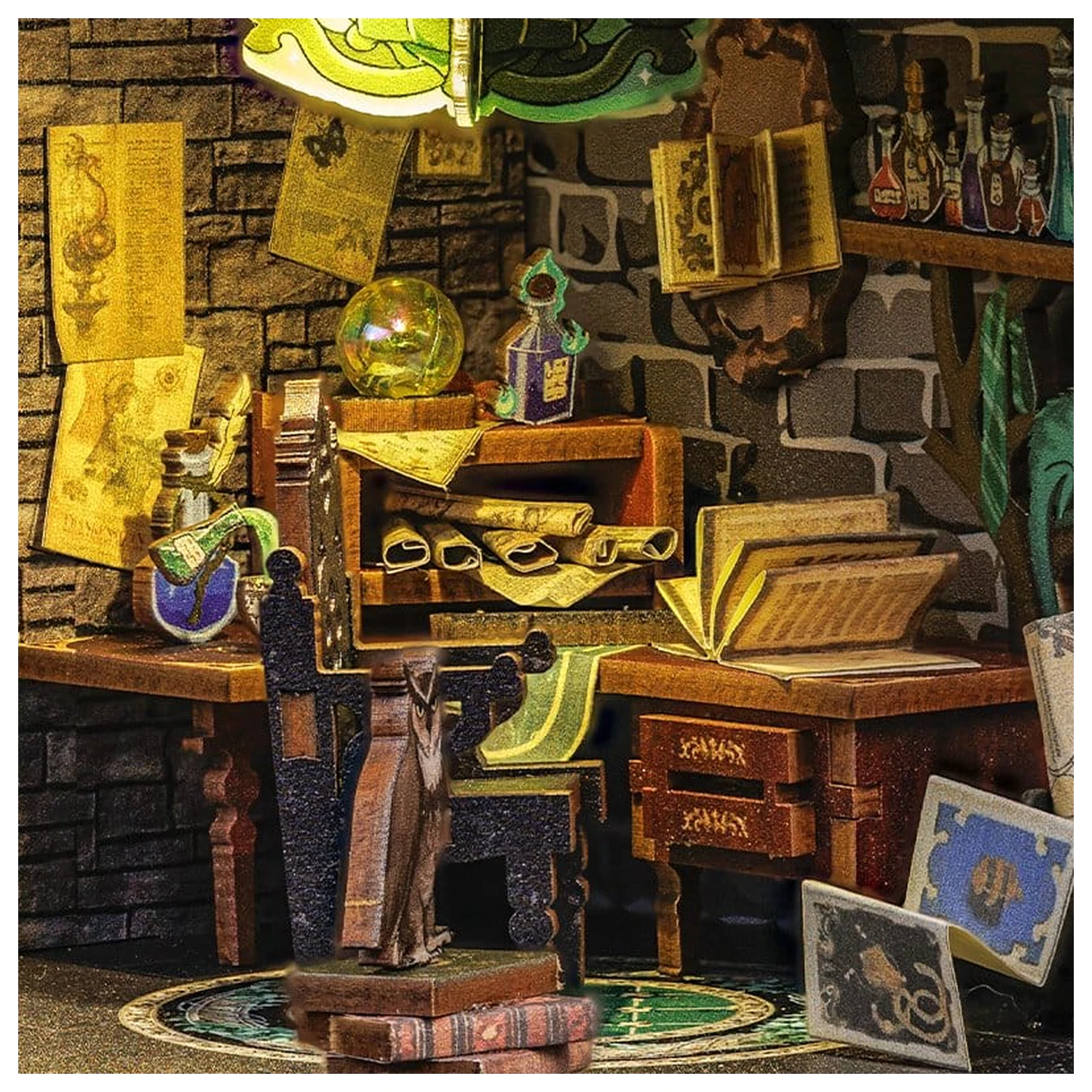 Book Nook Darkness Common Room 23 x 11 cm fotografija izdelka