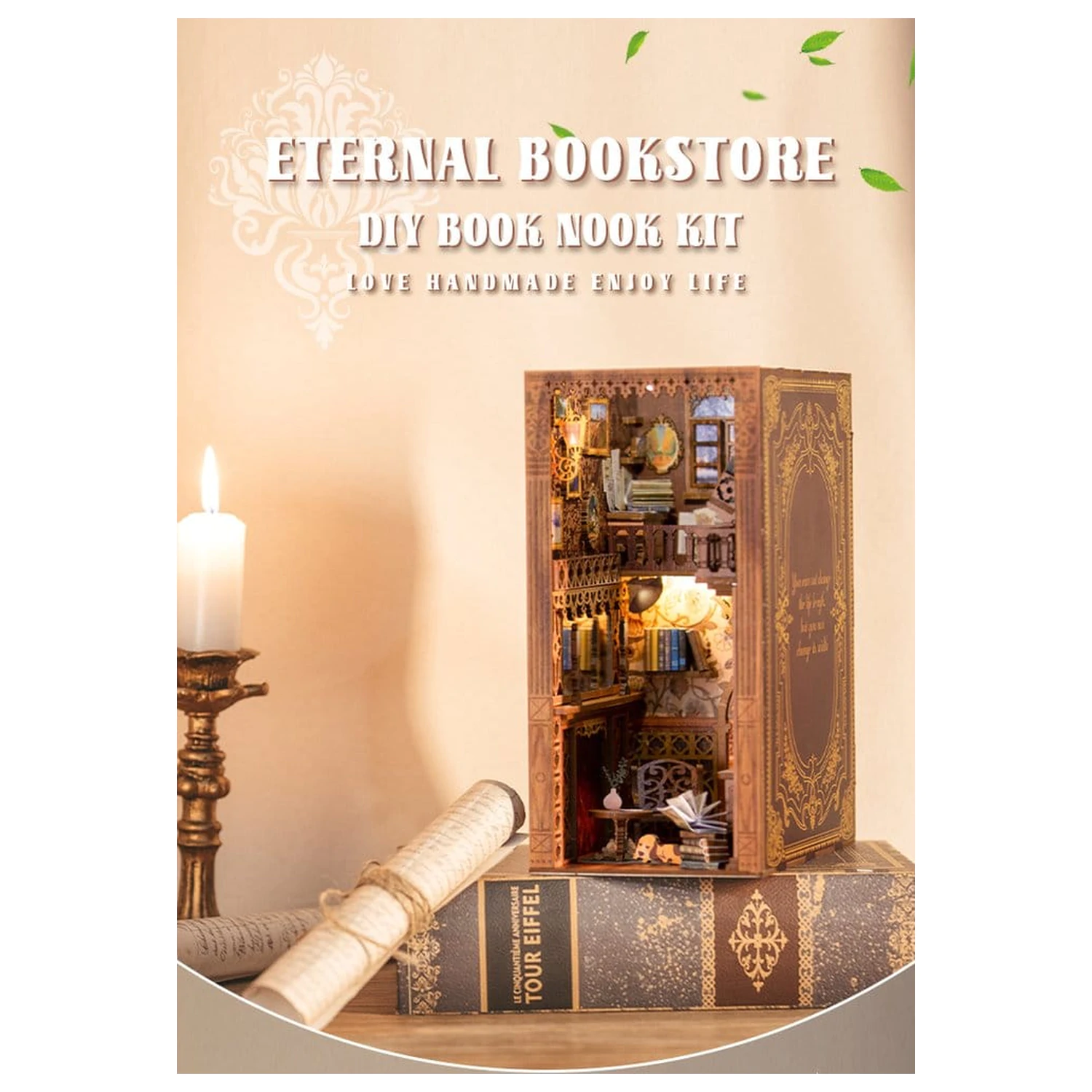 Book Nook Eternal Bookstore 23 x 11 cm fotografija izdelka