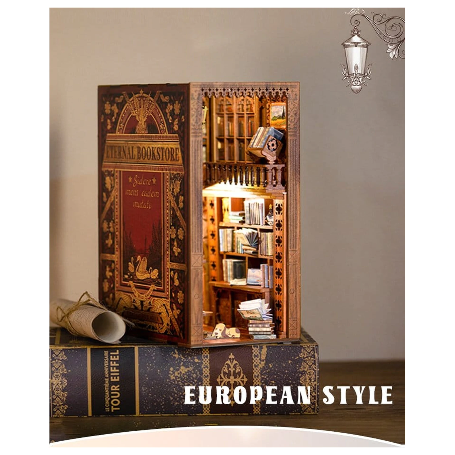 Book Nook Eternal Bookstore 23 x 11 cm fotografija izdelka