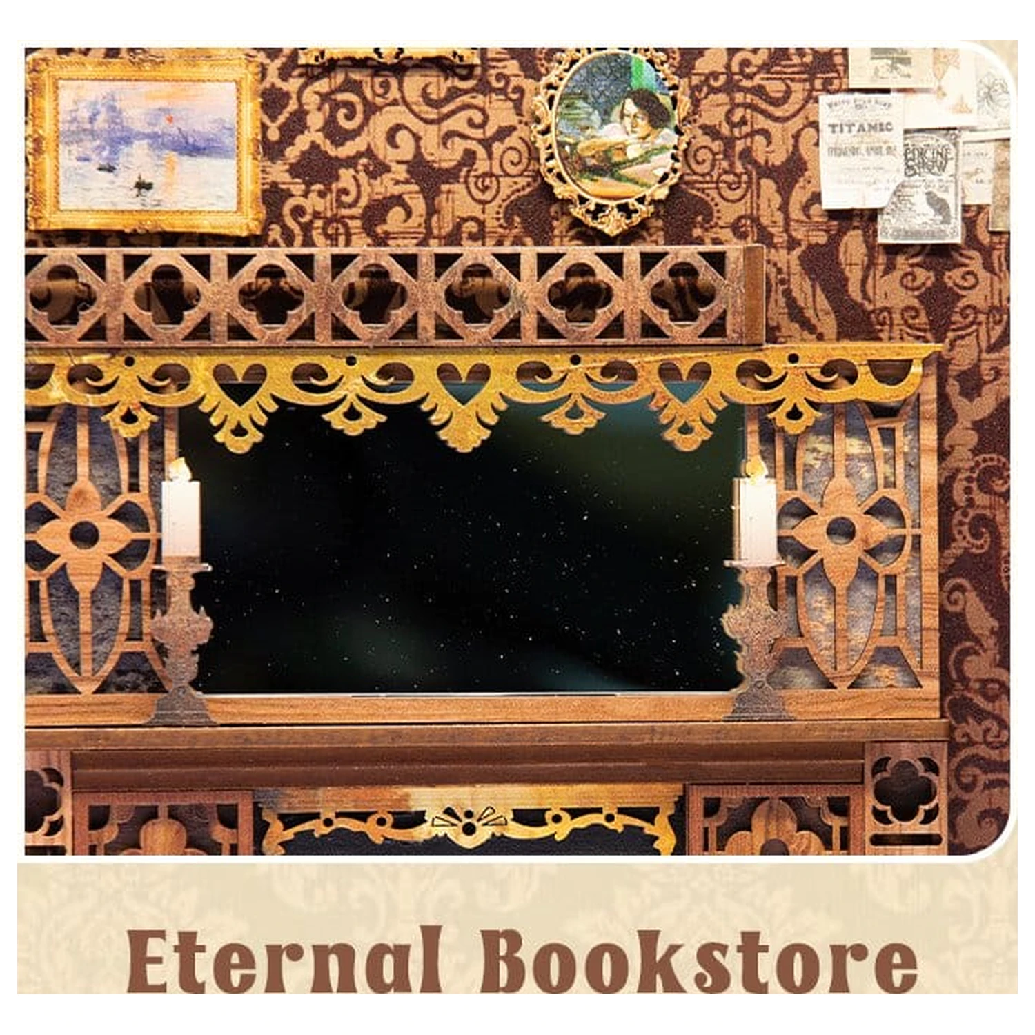 Book Nook Eternal Bookstore 23 x 11 cm fotografija izdelka