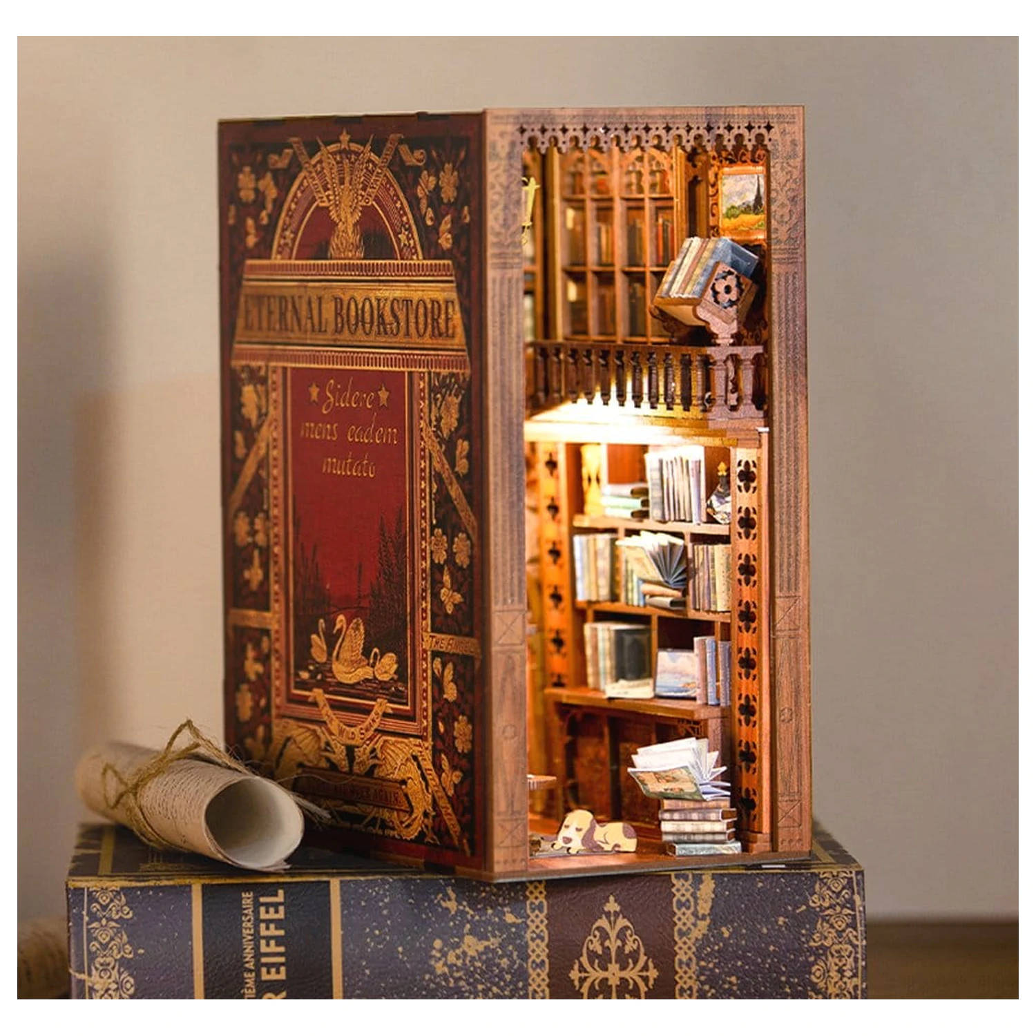Book Nook Eternal Bookstore 23 x 11 cm fotografija izdelka