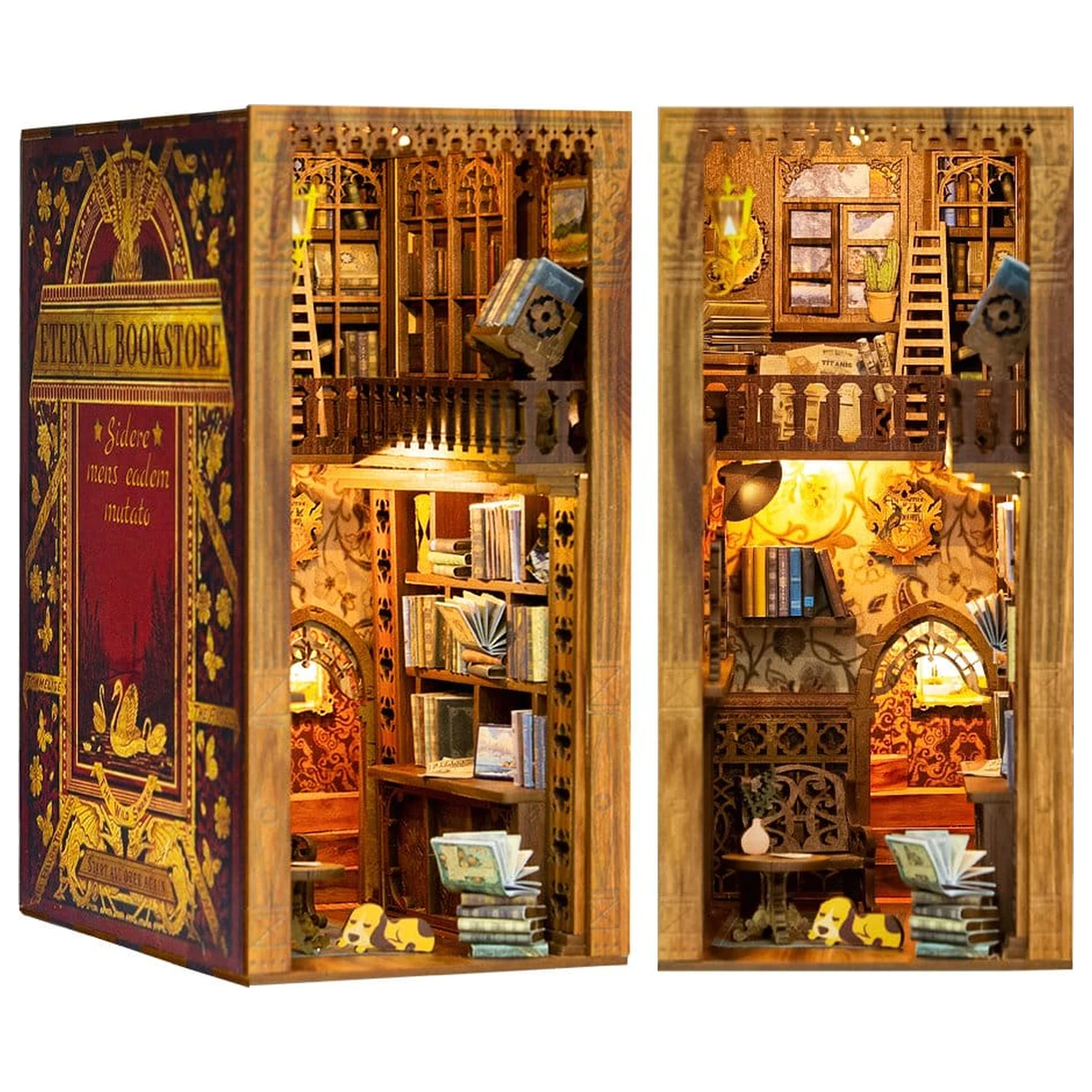 Book Nook Eternal Bookstore 23 x 11 cm fotografija izdelka