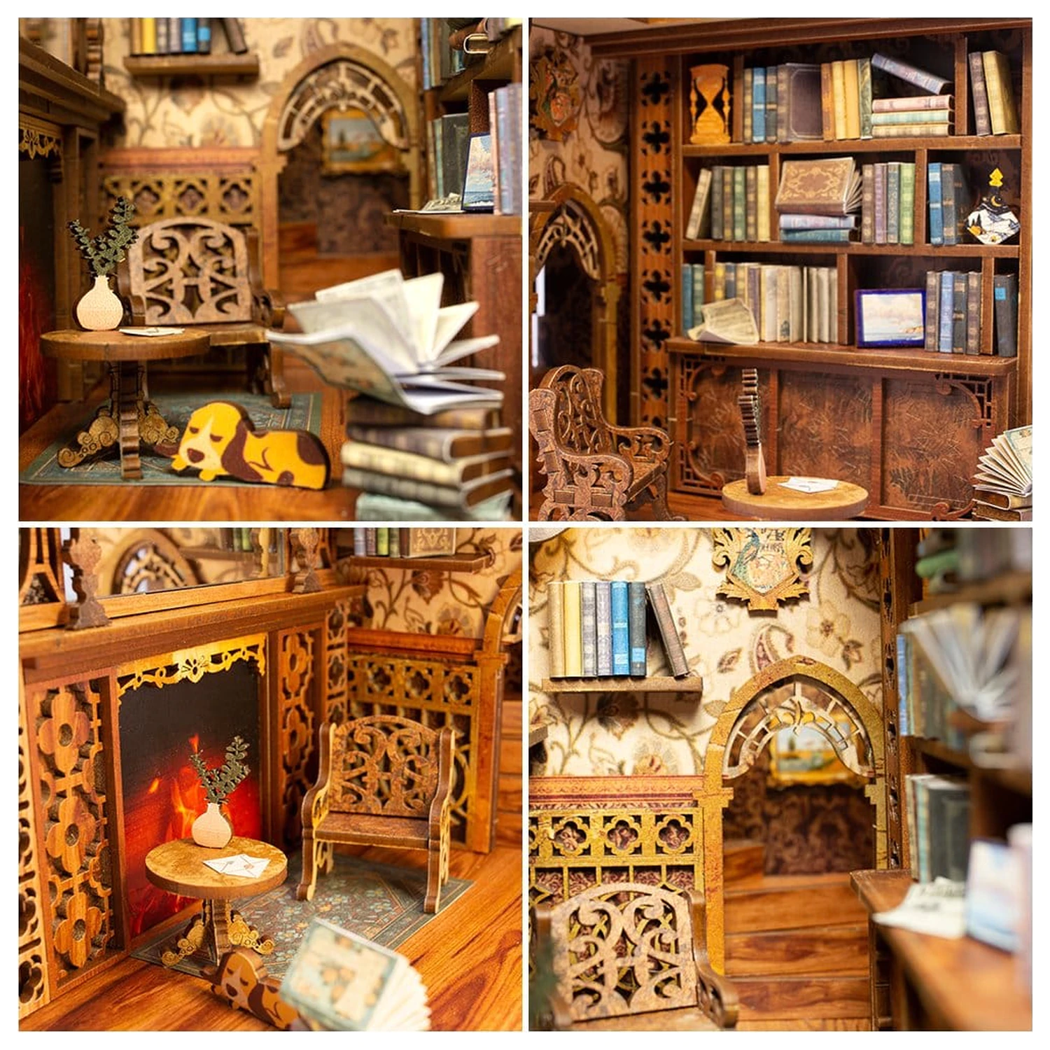 Book Nook Eternal Bookstore 23 x 11 cm fotografija izdelka