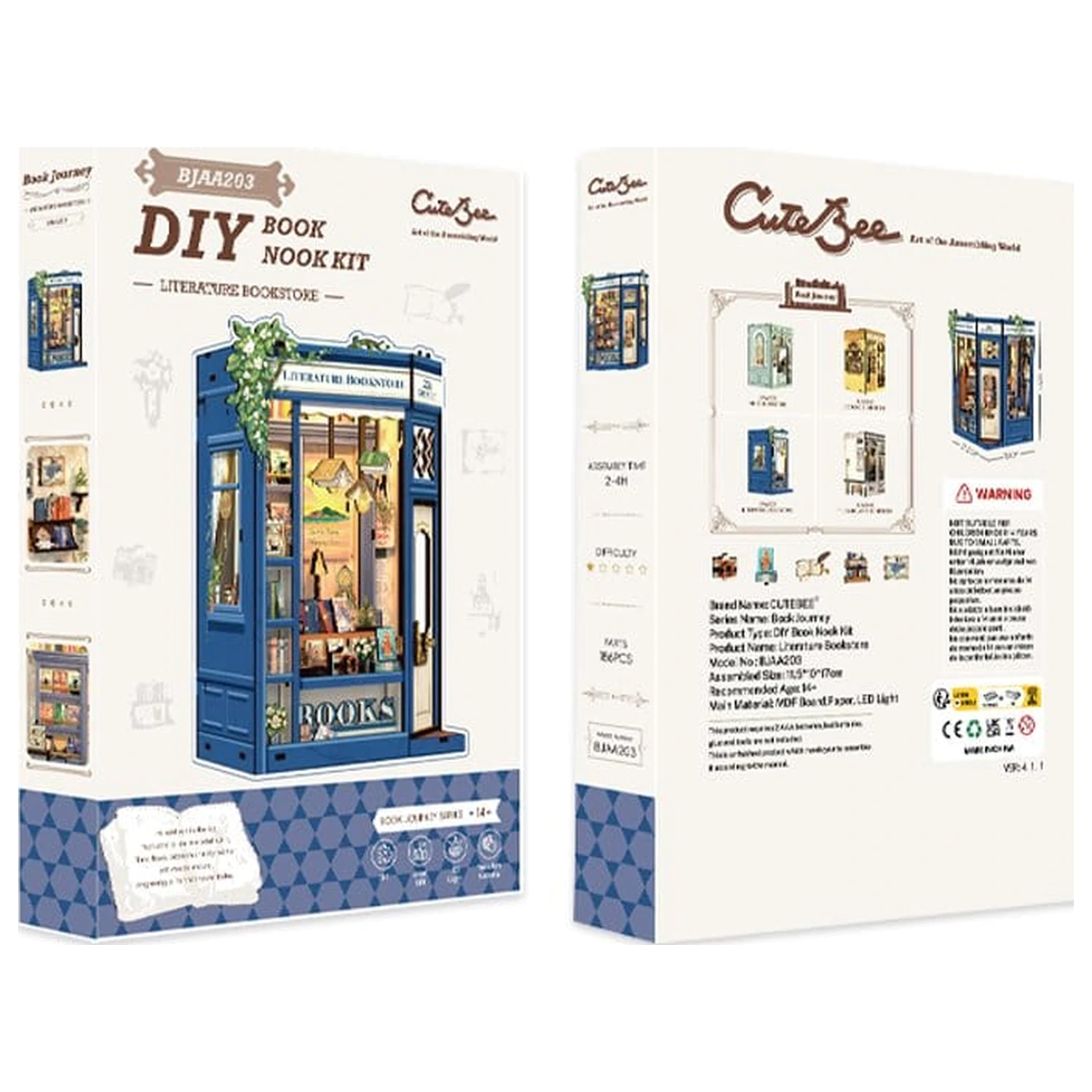 Kotiček za knjige Literatura Knjigarna 17 x 12 cm fotografija izdelka