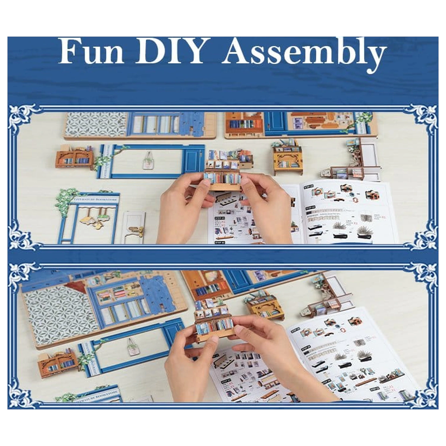 Kotiček za knjige Literatura Knjigarna 17 x 12 cm fotografija izdelka