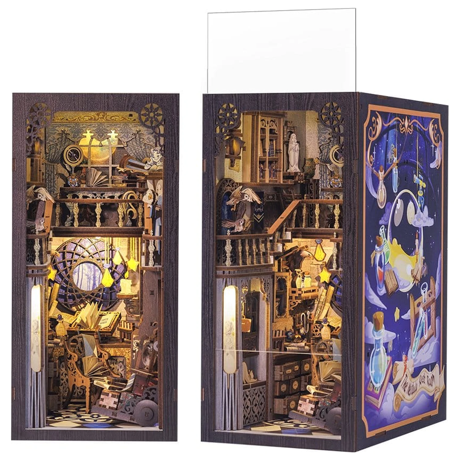 Book Nook Nebula Common Room 23 x 11 centimetrov fotografija izdelka