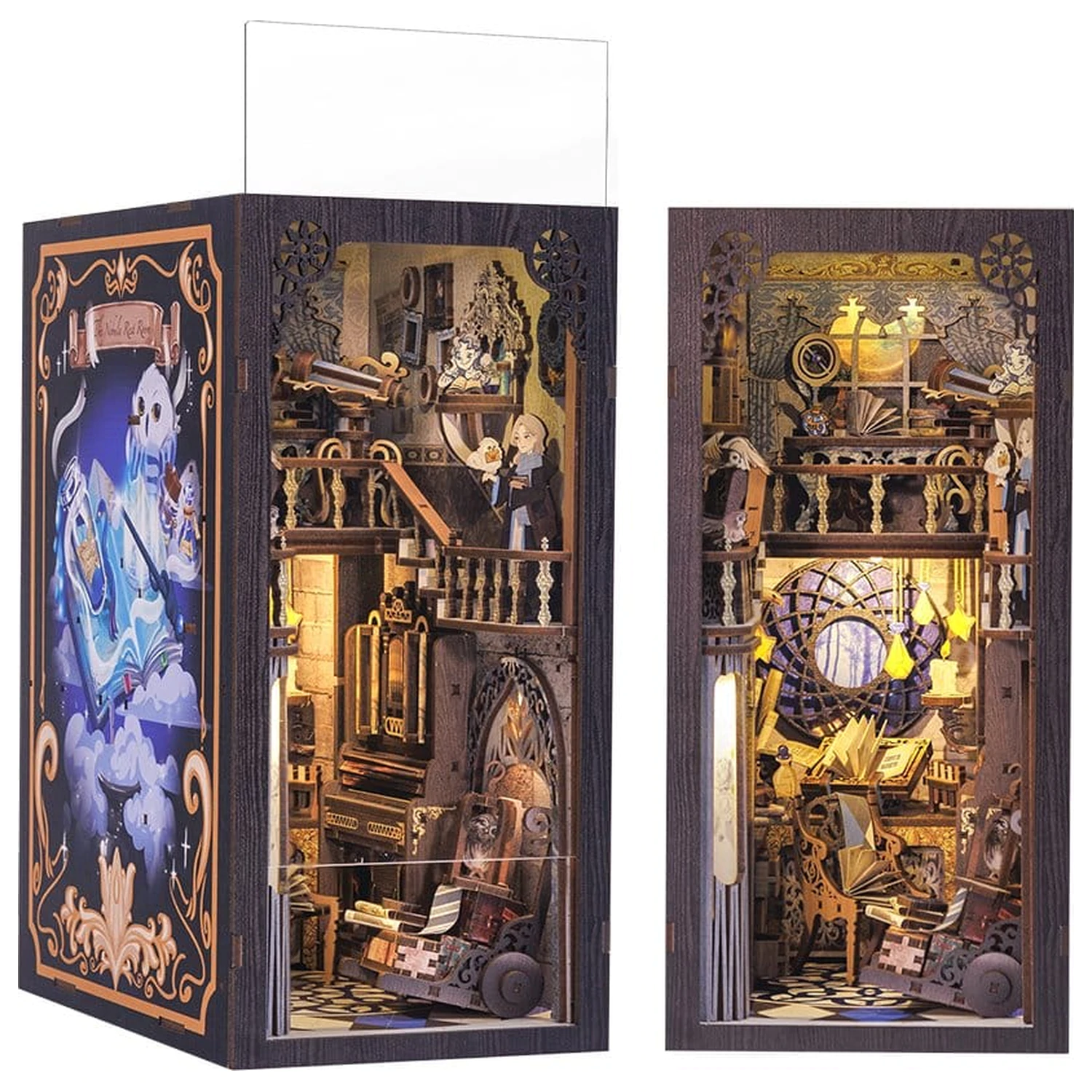 Book Nook Nebula Common Room 23 x 11 centimetrov fotografija izdelka