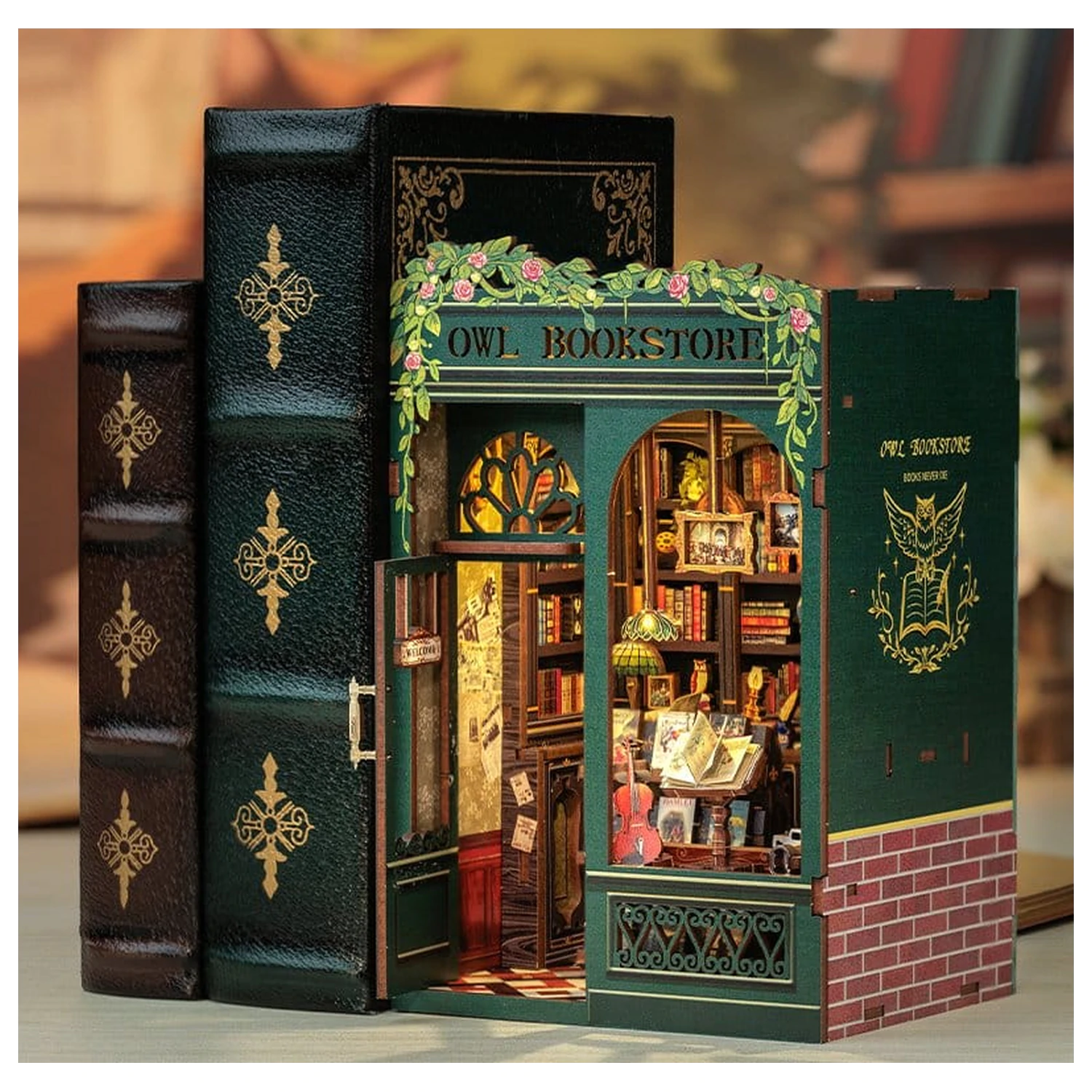 Book Nook Sovja knjigarna 17 x 12 cm fotografija izdelka