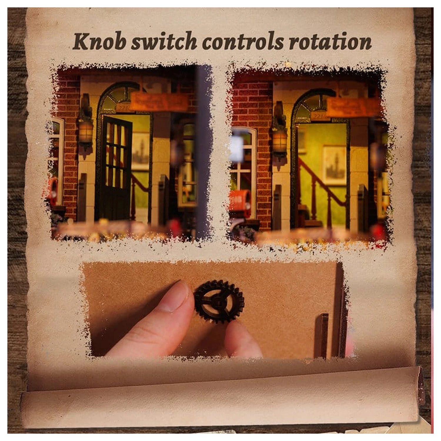 Book Nook Rose Detective Agency 23 x 11 cm fotografija izdelka