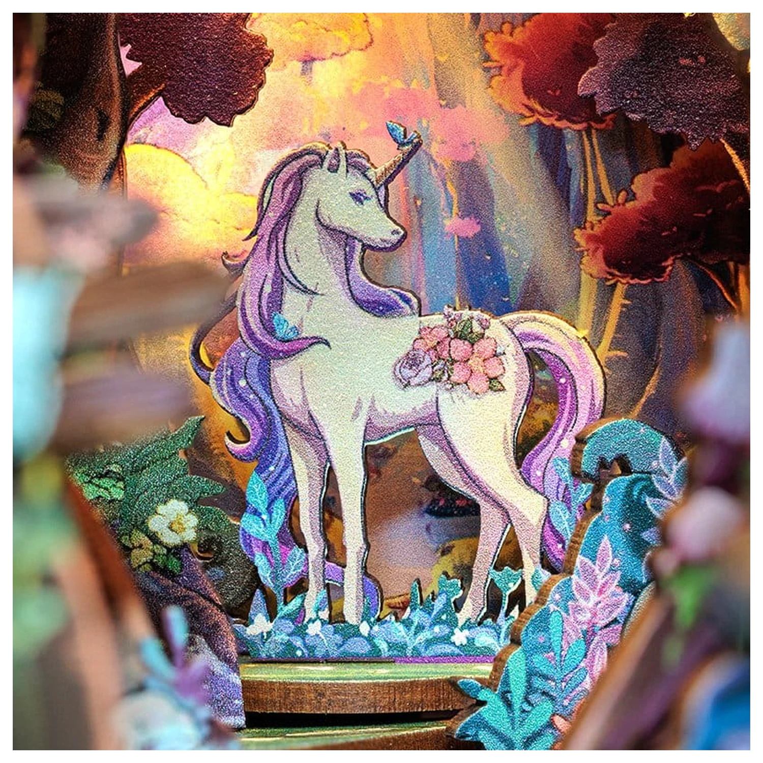 Book Nook Grace of Forest 22 x 8 cm fotografija izdelka