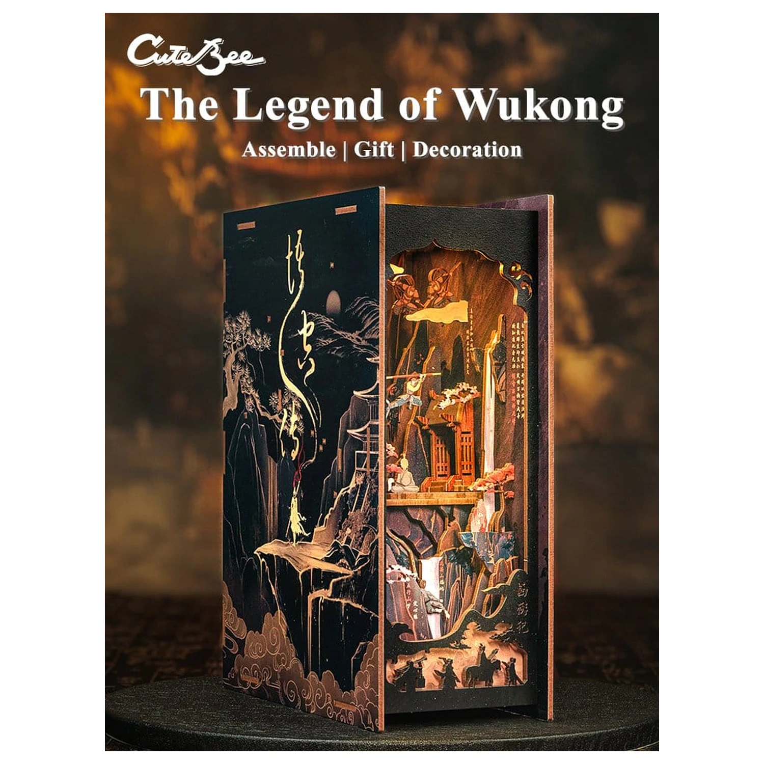 Book Nook The Legend of Wukong 22 x 8 cm fotografija izdelka