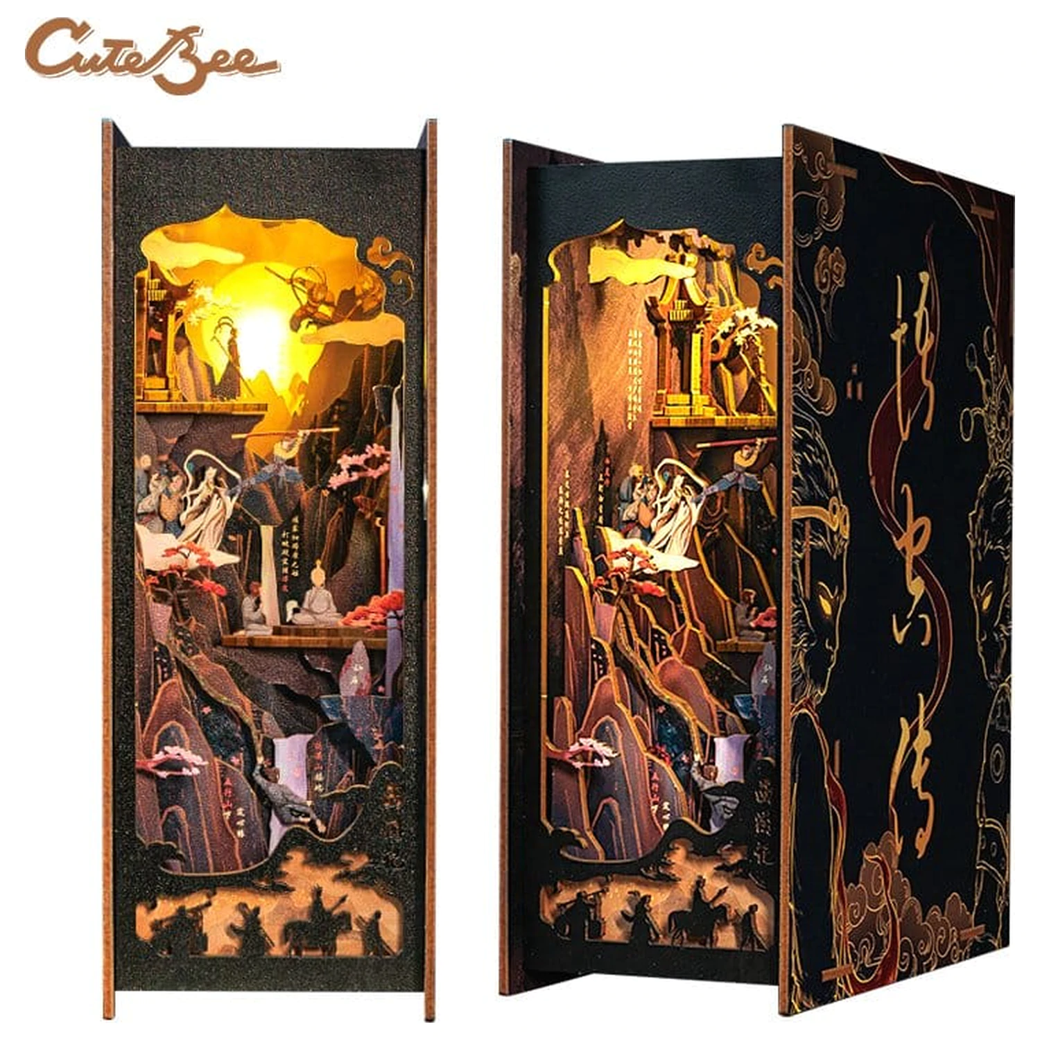 Book Nook The Legend of Wukong 22 x 8 cm fotografija izdelka