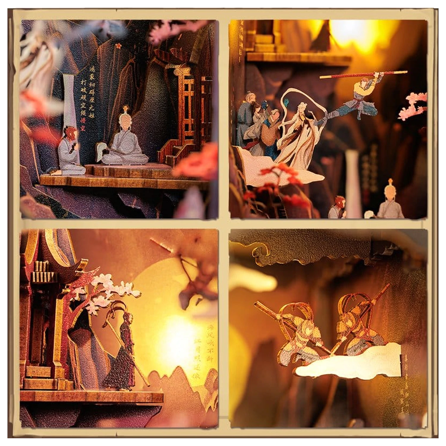 Book Nook The Legend of Wukong 22 x 8 cm fotografija izdelka