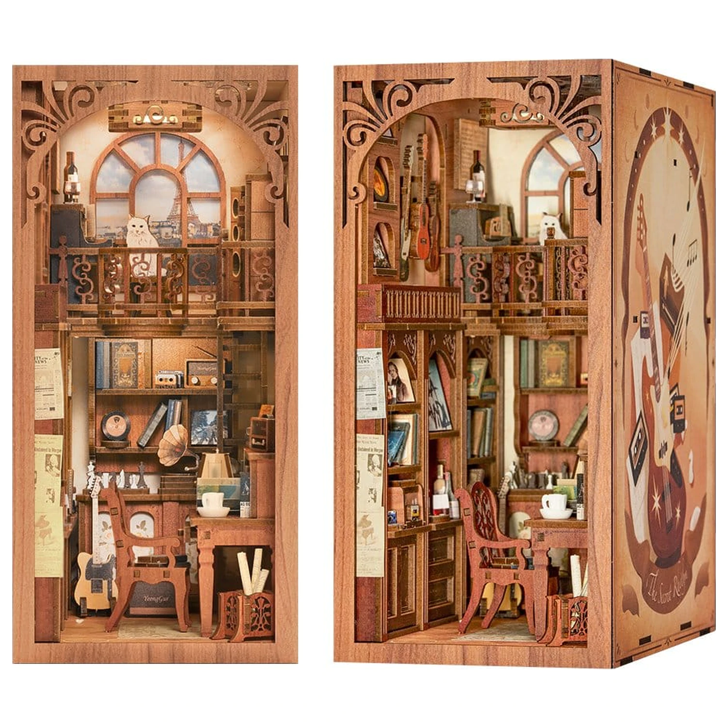 Book Nook The Secret Rhythm 23 x 11 cm fotografija izdelka