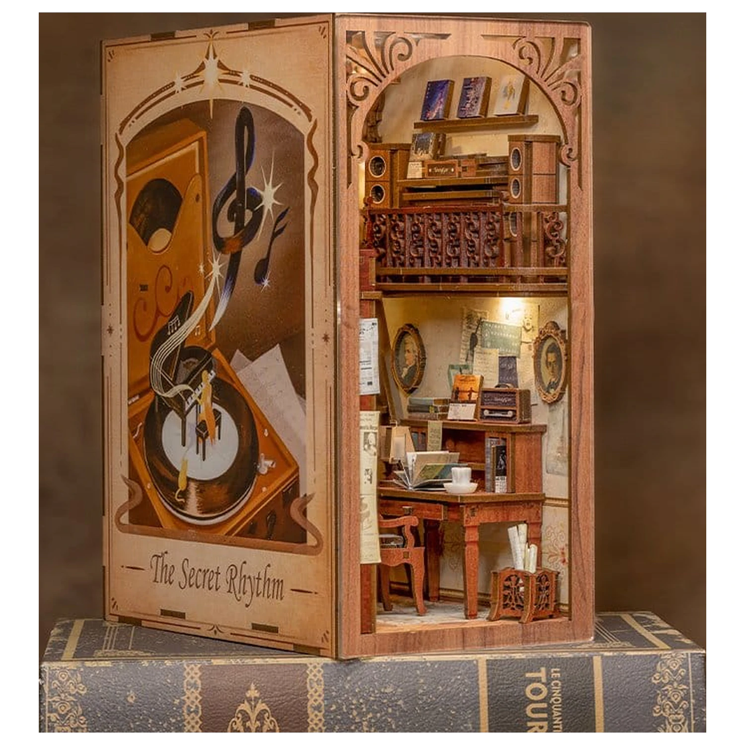 Book Nook The Secret Rhythm 23 x 11 cm fotografija izdelka