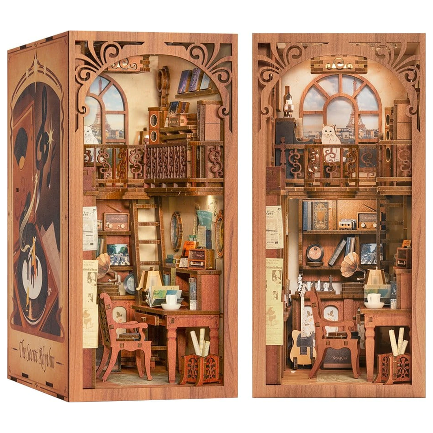 Book Nook The Secret Rhythm 23 x 11 cm fotografija izdelka