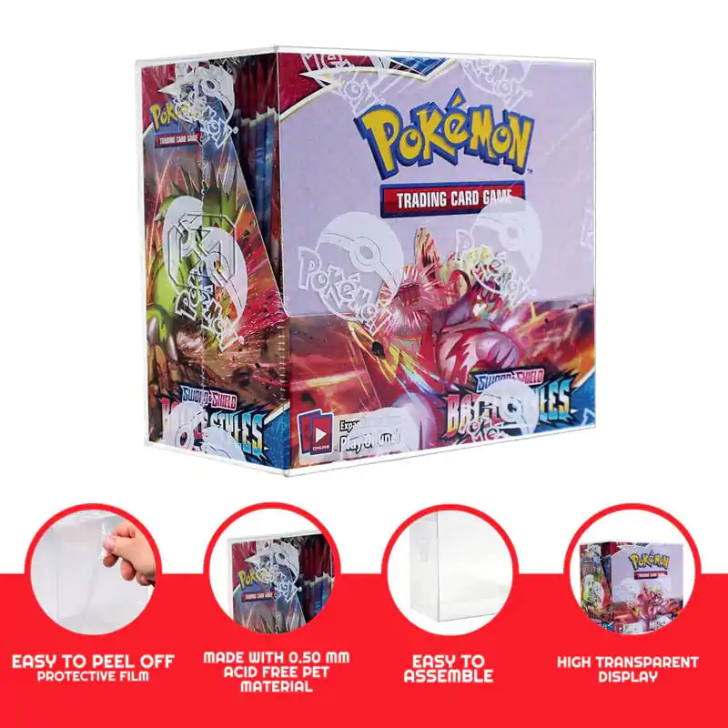 PET zaščitni ovitki, 5-Pack za Booster Boxe / Elite Trainer Boxe Ver. 1 fotografija izdelka