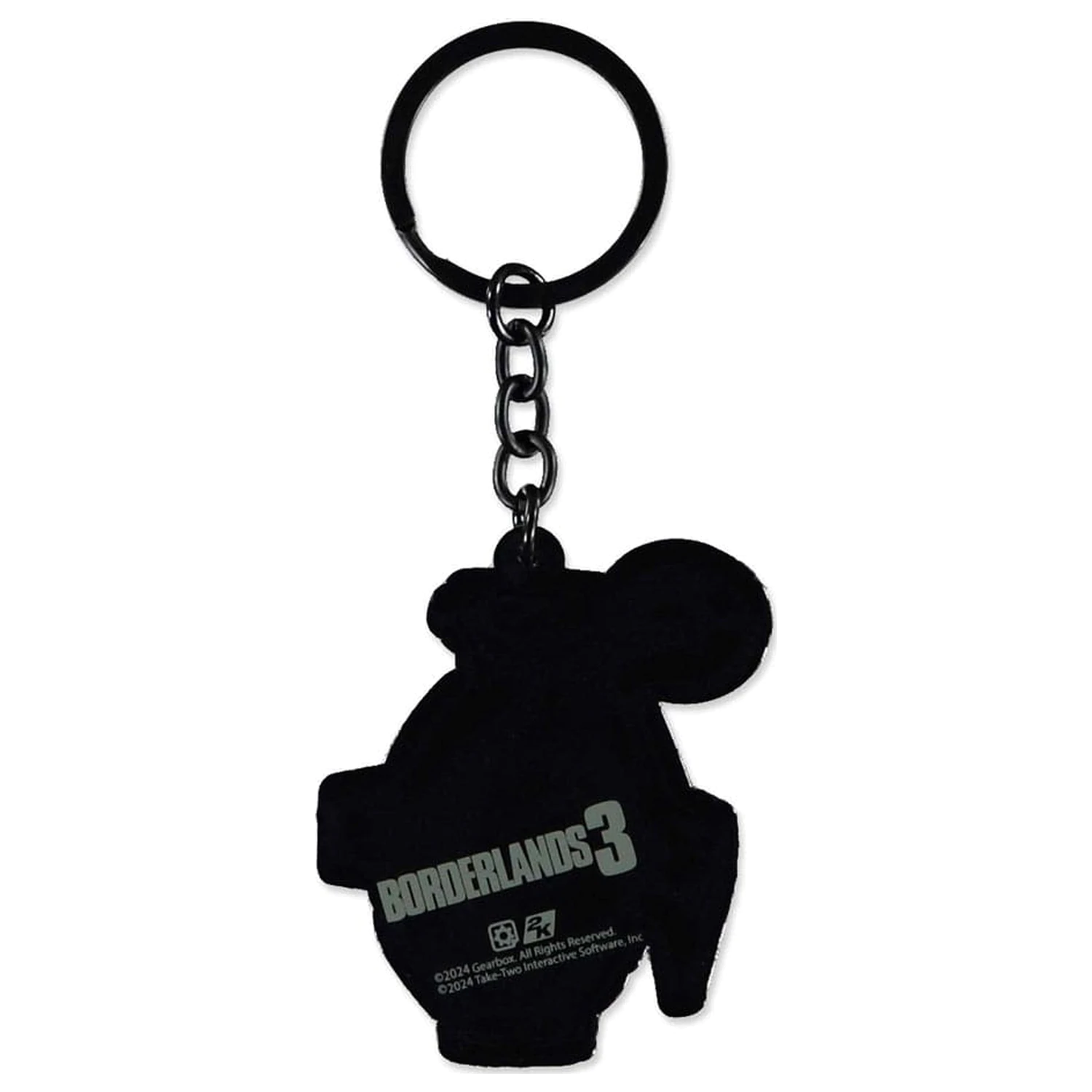 Borderlands 4 gumijasti obesek za ključe Lovebomb fotografija izdelka
