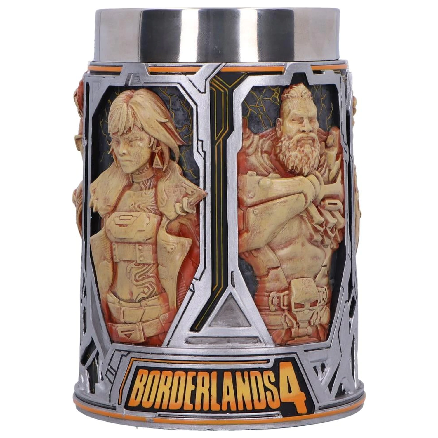 Borderlands 4 Vault Hunters Pivski vrček 15.5cm fotografija izdelka