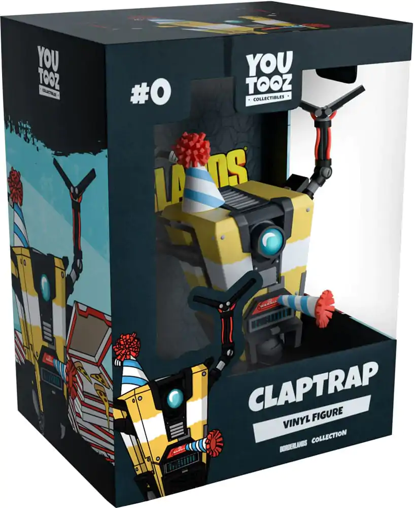 Borderlands Vinilna Figura Claptrap 12 cm fotografija izdelka