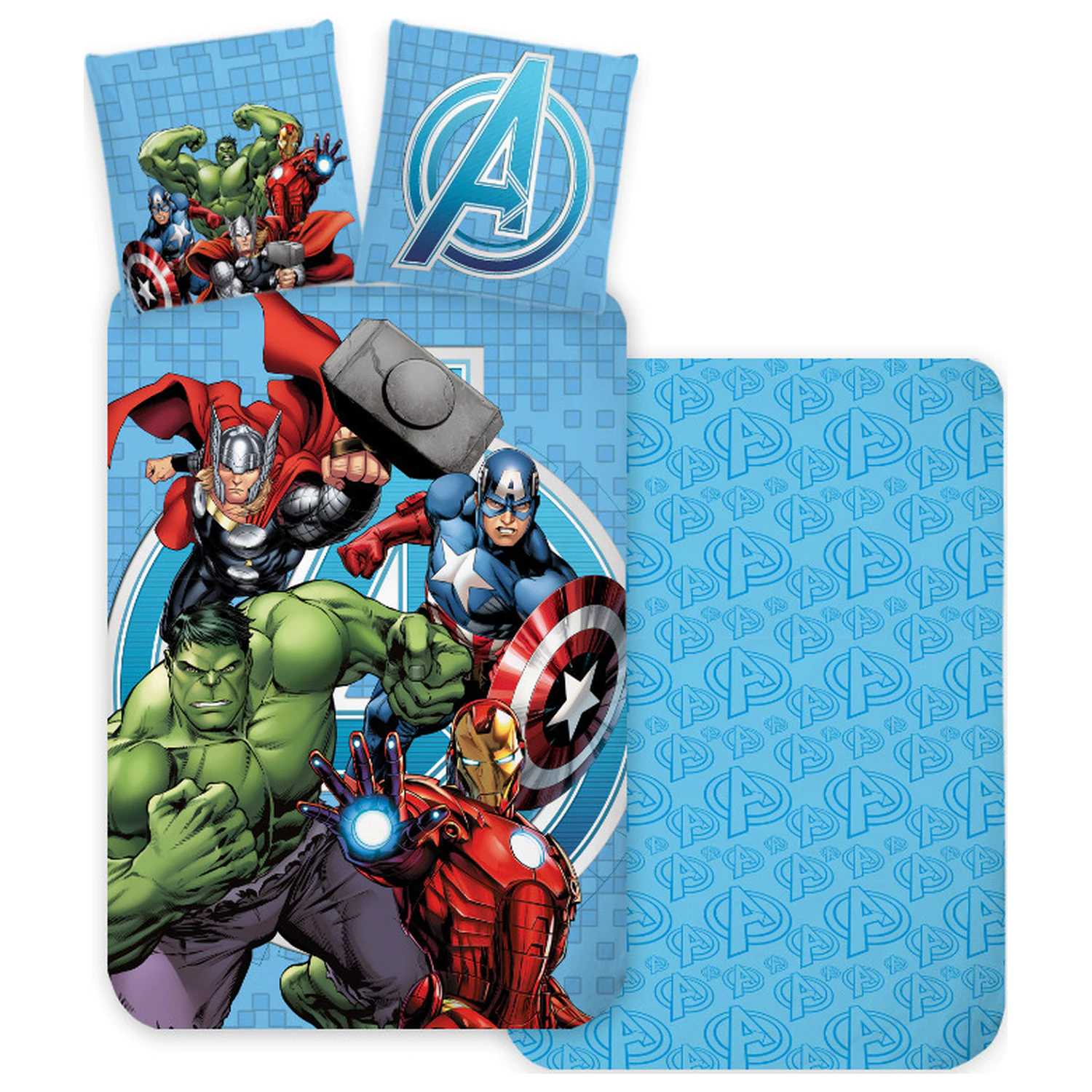 Avengers modra otroška odeja za predšolske otroke fotografija izdelka
