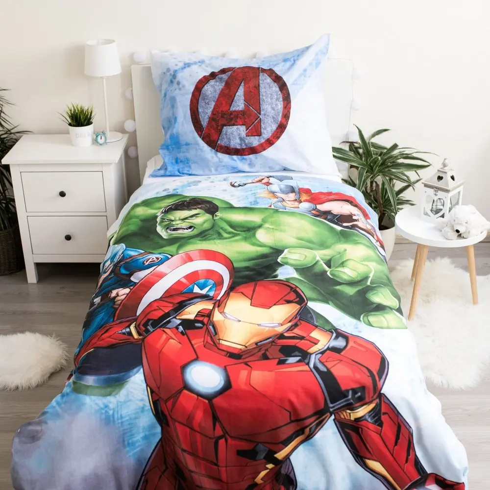 Avengers Heroes posteljnina fotografija izdelka