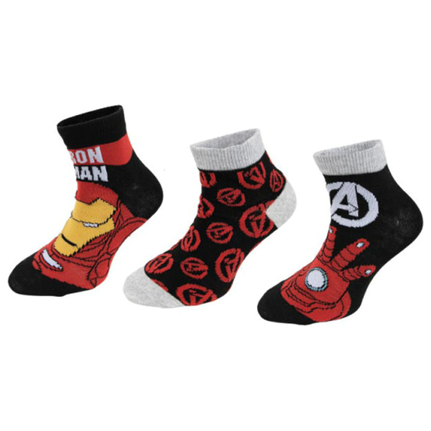 Avengers Iron Man otroške skrivne nogavice 27/30 fotografija izdelka