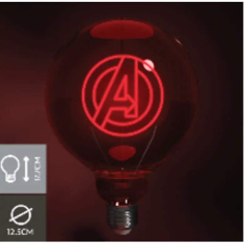 Avengers Neon LED žarnica z logotipom fotografija izdelka